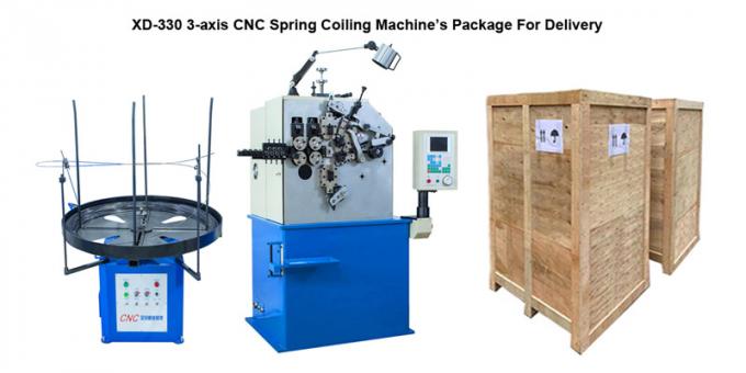 XD-330 حزمة آلة اللف CNC ذات المحاور الثلاثية الربيع للتسليم