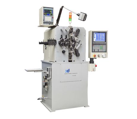 0.5 ~ 2.0 مم ثمانية اللف محور CNC آلة اللف ، عالية الدقة ، معدل الإنتاج 700pcs / min ، 50 ٪ العمل اليدوي المحفوظة