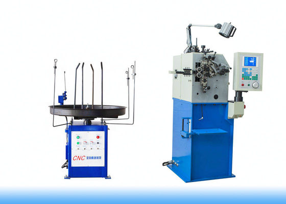 يصل إلى 2 جهاز كمبيوتر شخصى سرعة CNC لفائف الربيع المحور 550 جهاز كمبيوتر شخصى / دقيقة داخل سلك ضياء Φ0.15 - 8.0mm