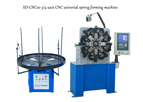 XD-CNC20 3 محور التواء الربيع آلة مع 0.3mm إلى 2.3mm نطاق قطر السلك