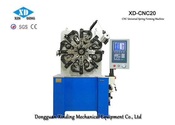 XD-CNC20 3 محور التواء الربيع آلة مع 0.3mm إلى 2.3mm نطاق قطر السلك