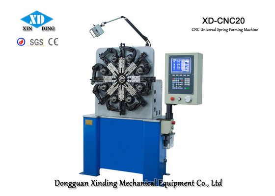 XD-CNC20 3 محور التواء الربيع آلة مع 0.3mm إلى 2.3mm نطاق قطر السلك