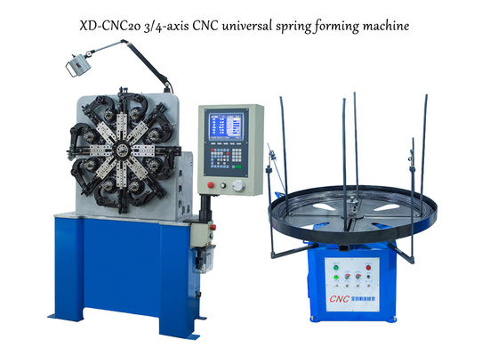ماكينة زنبرك CNC ذات 3 محاور أوتوماتيكية 80 قطعة / دقيقة لأسلاك الألومنيوم