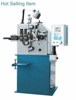 الكمبيوتر التي تسيطر عليها CNC الربيع اللف آلة سلك القطر 1.00 - 3.00mm