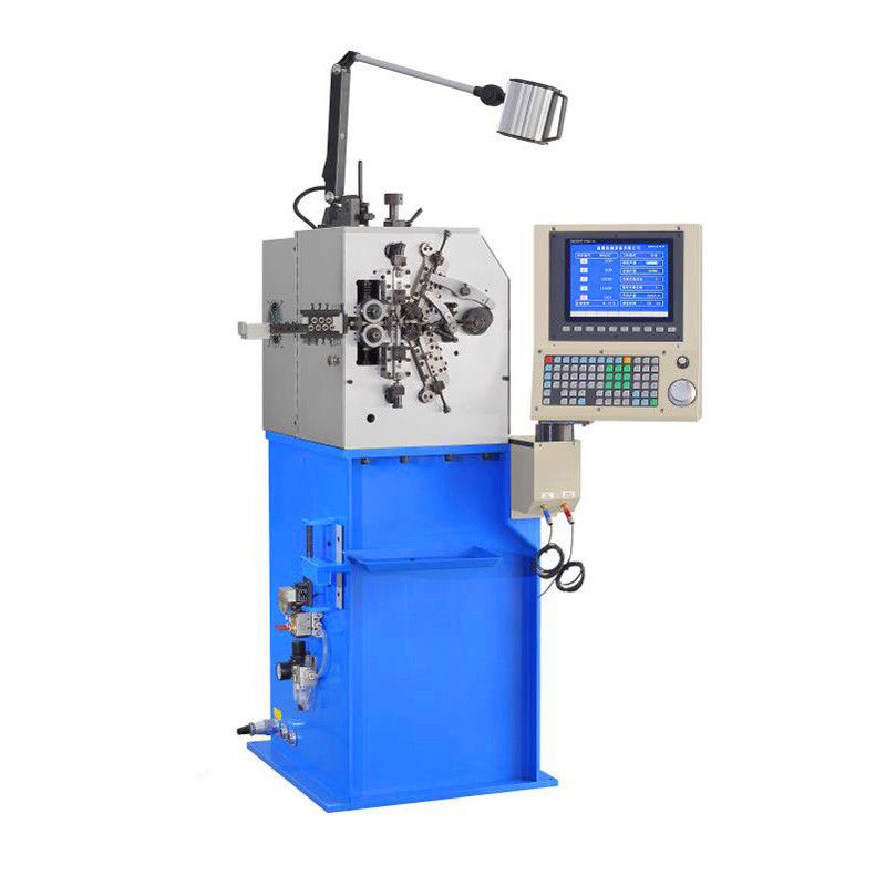 0.1-0.8 مم CNC ماكينة الربيع ، 6 محور ، معدل الإنتاج 800pcs / min