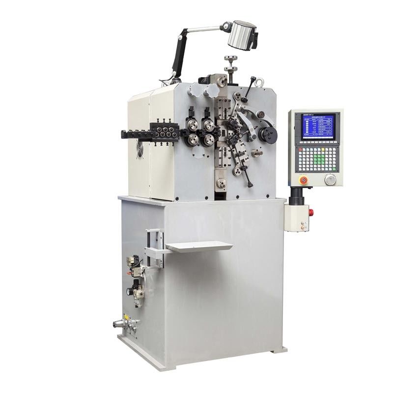 1.0-3.0mm CNC Spring Making Machine ، 6 محور ، معدل الإنتاج 500pcs / min