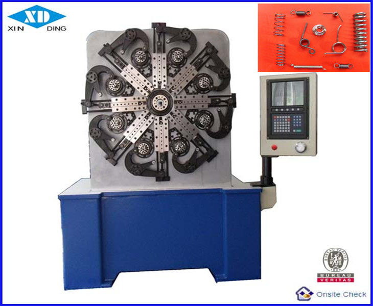 تناوب الأساسية / نظام المتداول محور CNC الربيع ماكينة لكليب